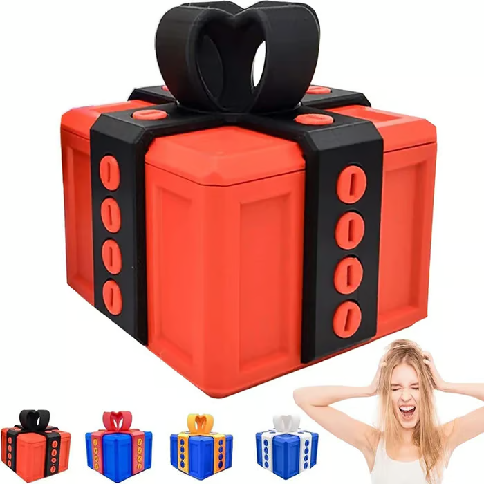 🔥Last Day Promotion 49% OFF🎁Annoying Gift Box - 3D Printed Gift Box