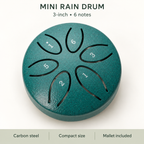 🔥Last Day Sale 50% OFF-💦Outdoor Garden Rain Drum — Rainfall & Mallet Play