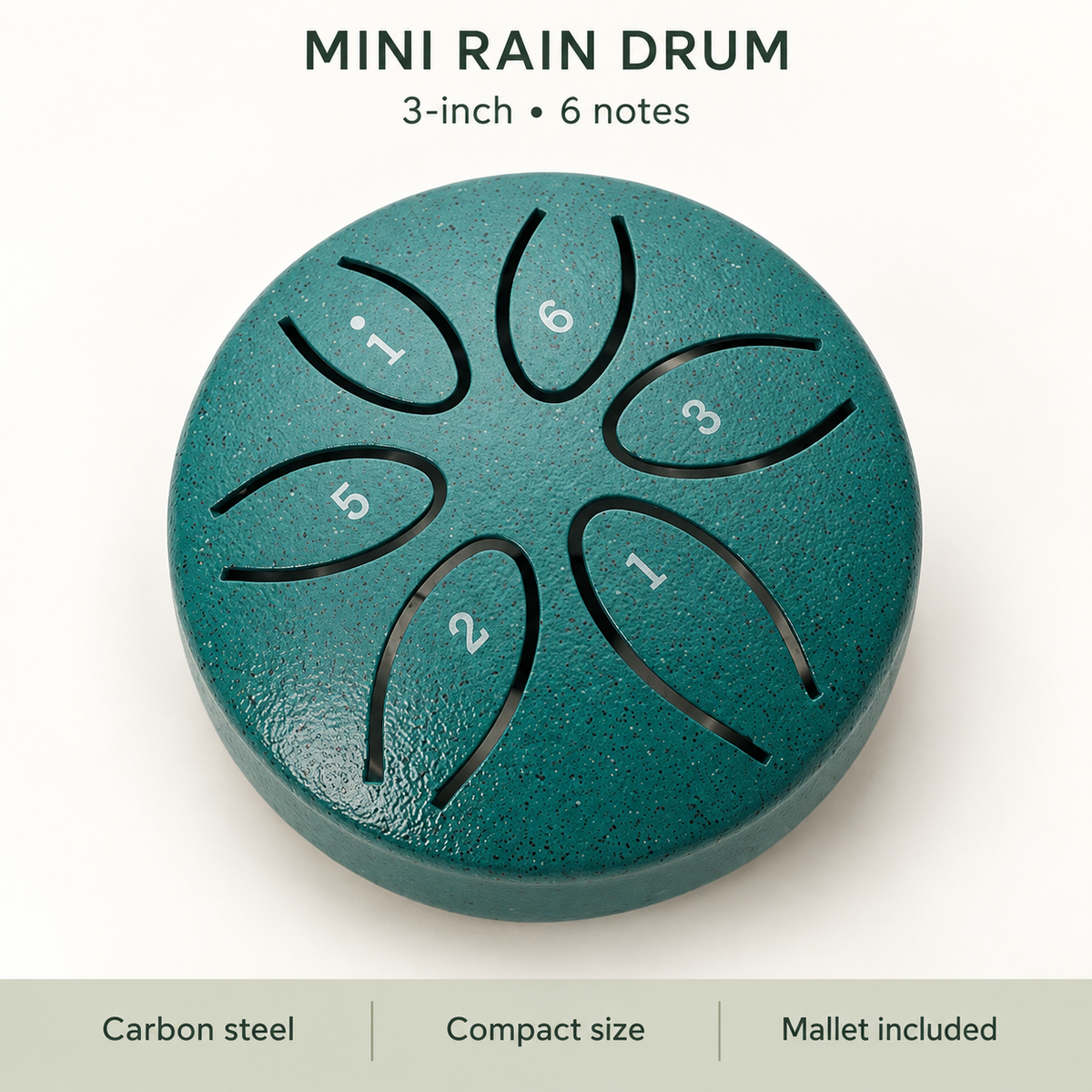 🔥Last Day Sale 50% OFF-💦Outdoor Garden Rain Drum — Rainfall & Mallet Play
